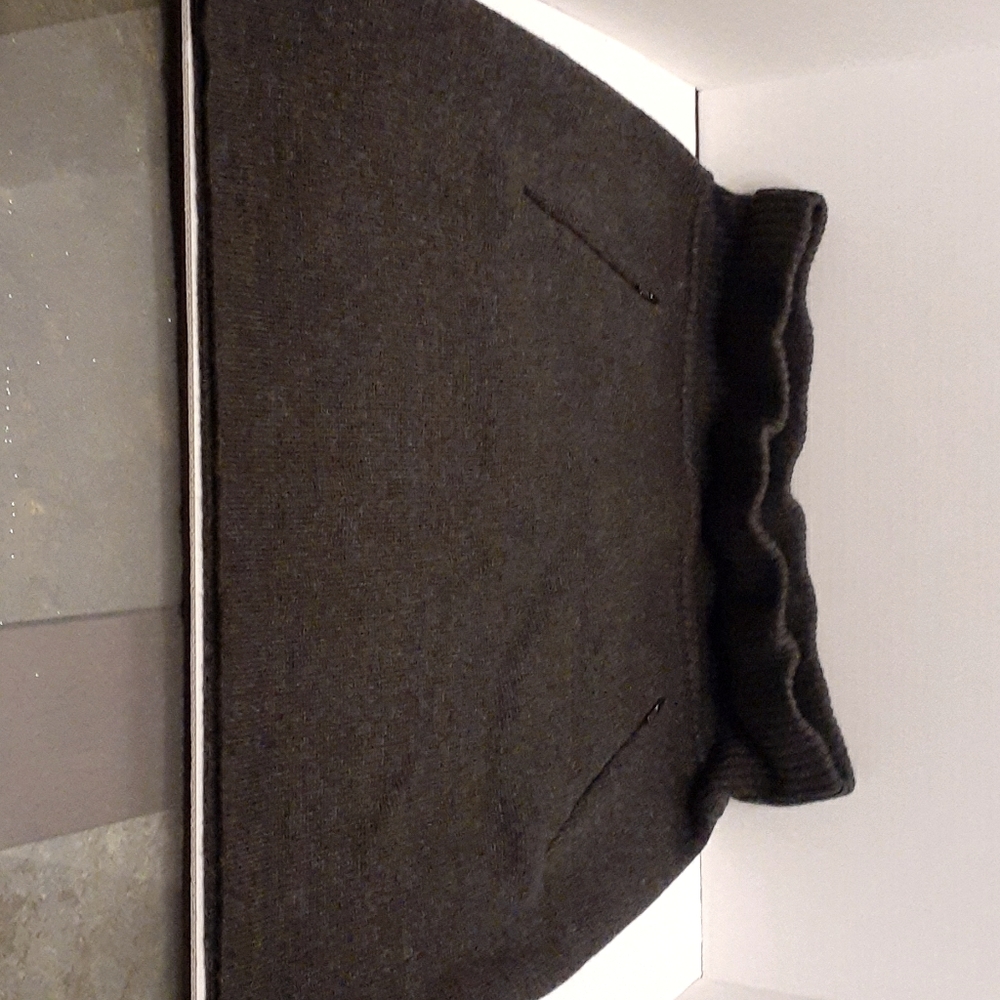 LOFT Wool Blend Mini Skirt w/Pockets